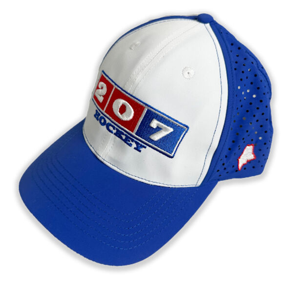 BU 207 Hockey Hat Blue Thumbnail