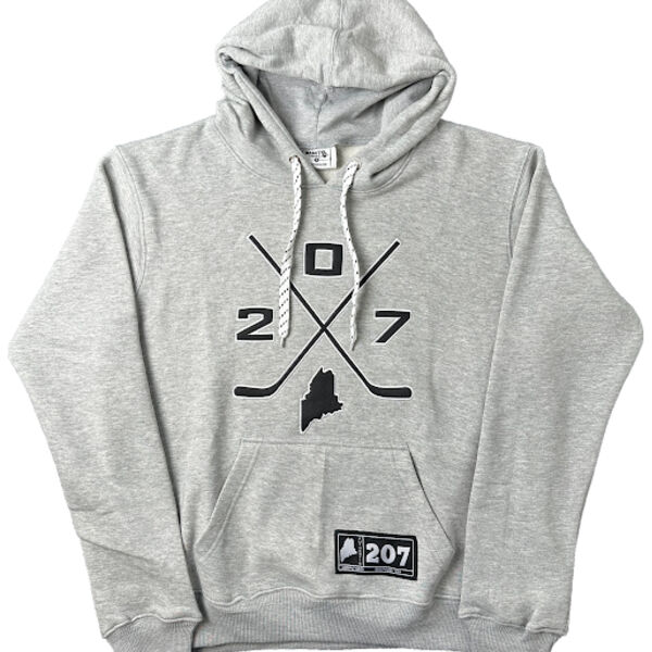 207 Cross-Check Cotton Embroidered Hoodie Thumbnail