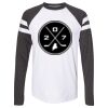 Fine Jersey Mash Up Long Sleeve Tee 207 - Cross Check Thumbnail